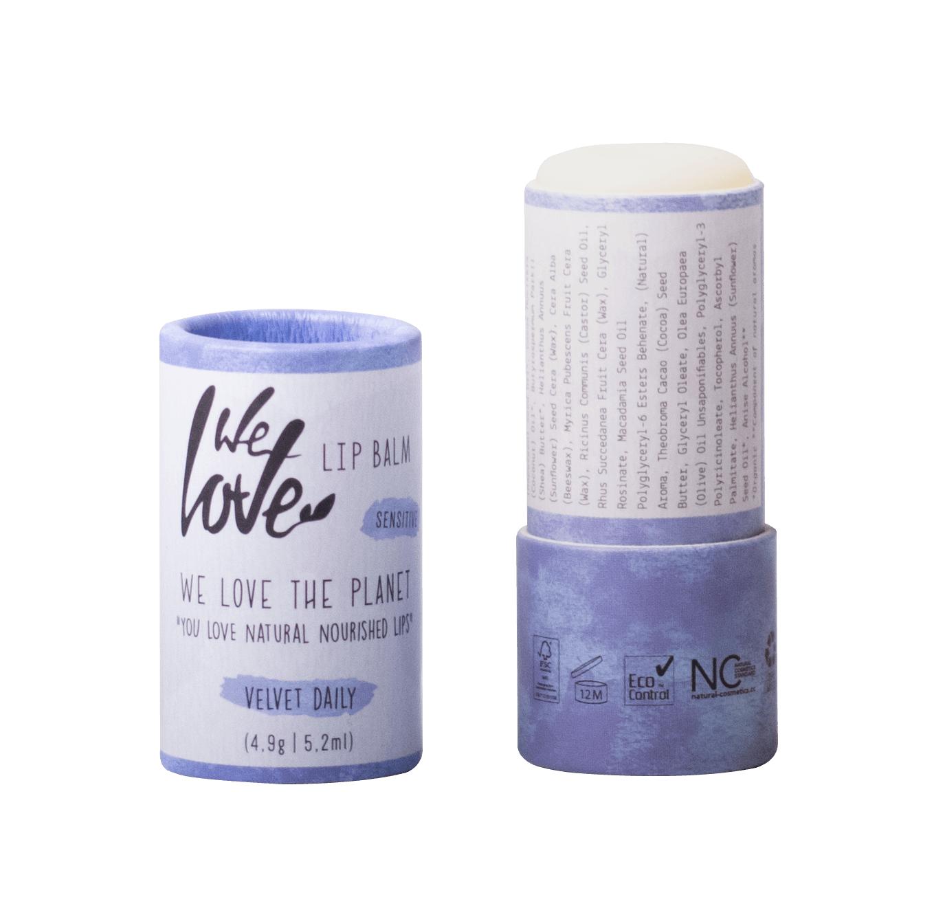 Bálsamo Labial Natural Velvet Daily - Sensibles-BluesBlu