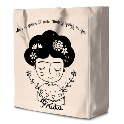 Bolsas - Bolsa Grande Algodón Frida