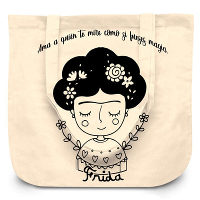 Bolsas - Bolsa Grande Algodón Frida