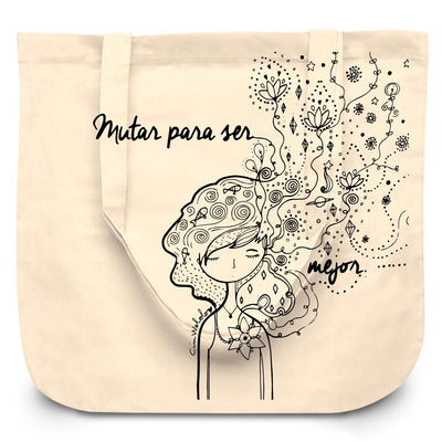 Bolsas - Bolsa Grande Algodón Mutar