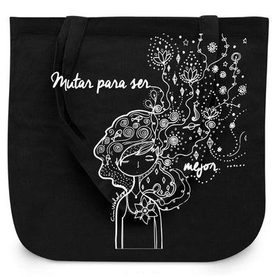 Bolsas - Bolsa Grande Algodón Mutar