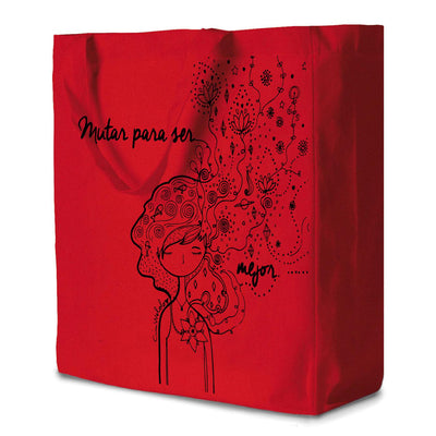 Bolsas - Bolsa Grande Algodón Mutar