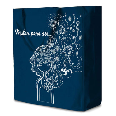 Bolsas - Bolsa Grande Algodón Mutar