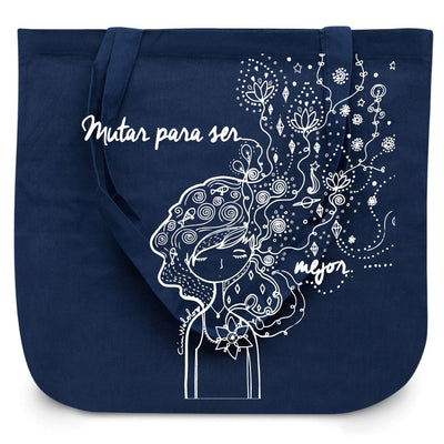 Bolsas - Bolsa Grande Algodón Mutar