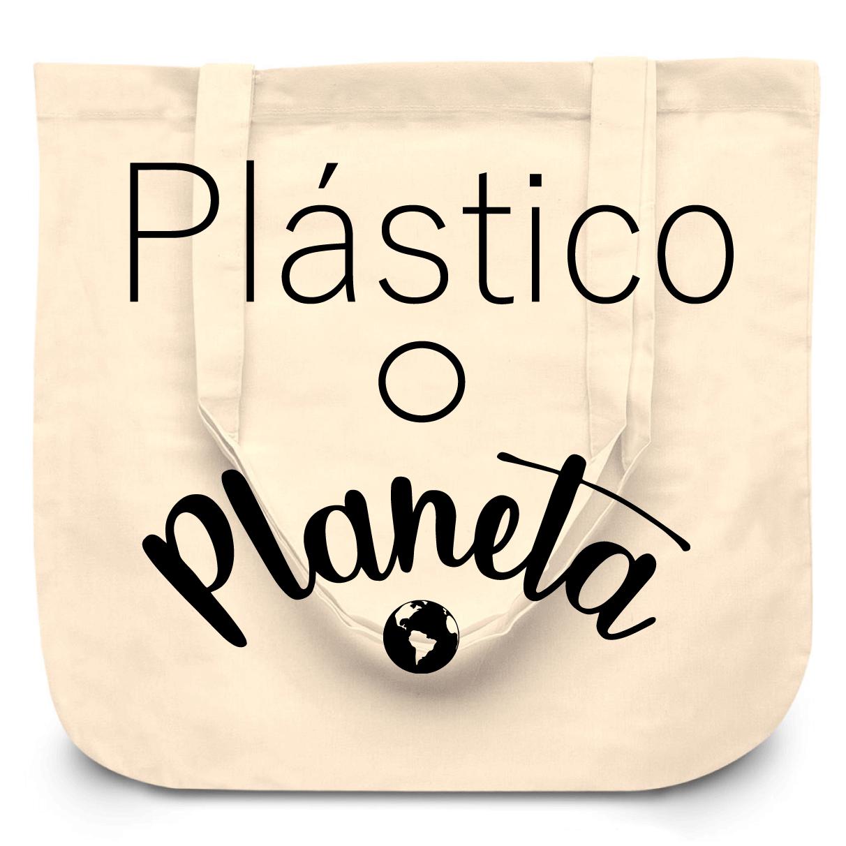 Bolsas - Bolsa Grande Algodón Planeta