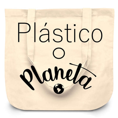 Bolsas - Bolsa Grande Algodón Planeta