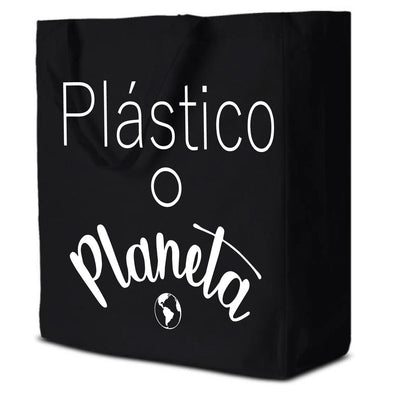 Bolsas - Bolsa Grande Algodón Planeta