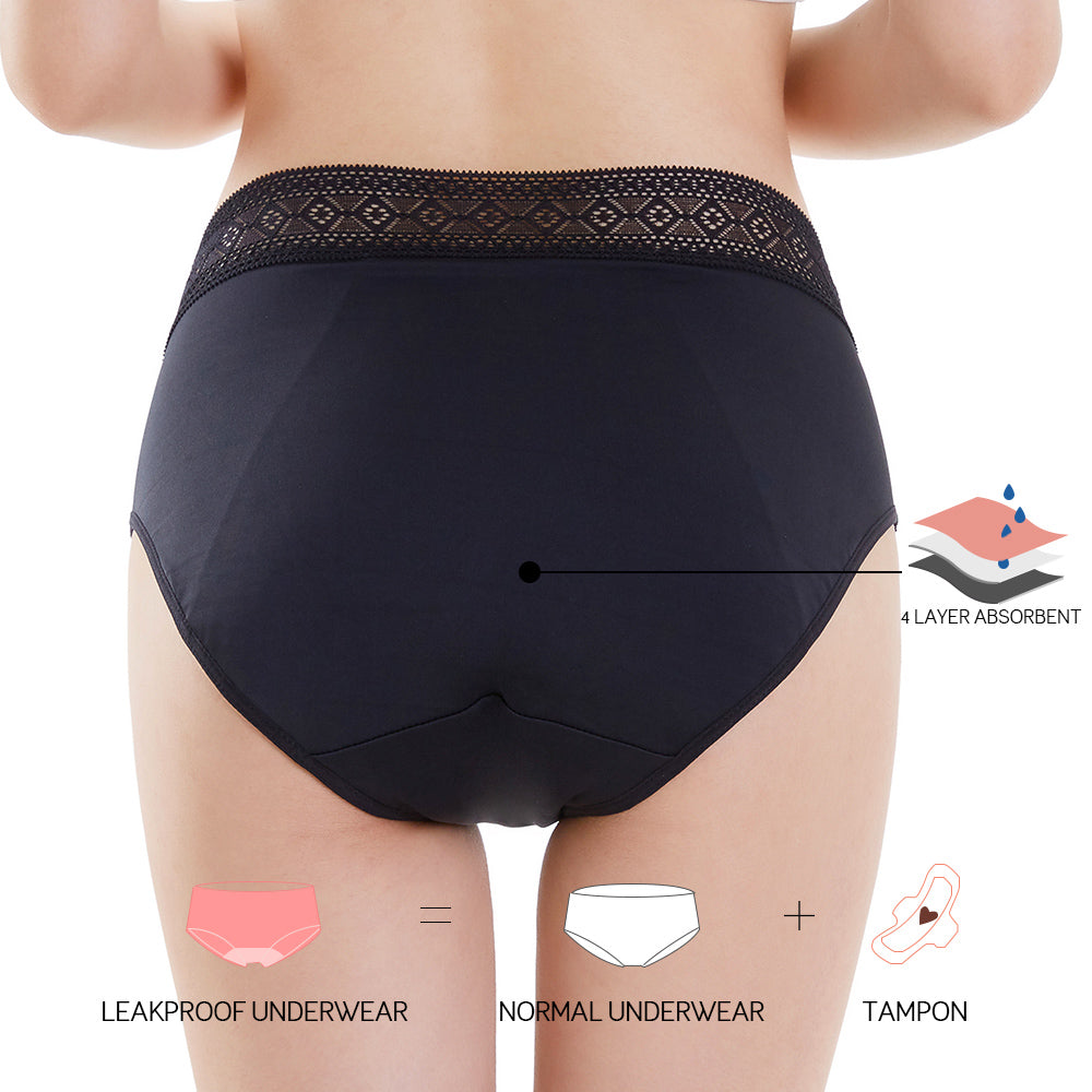 Braga Menstrual Cintura Fantasía Talle Medio- Absorción Media-BluesBlu