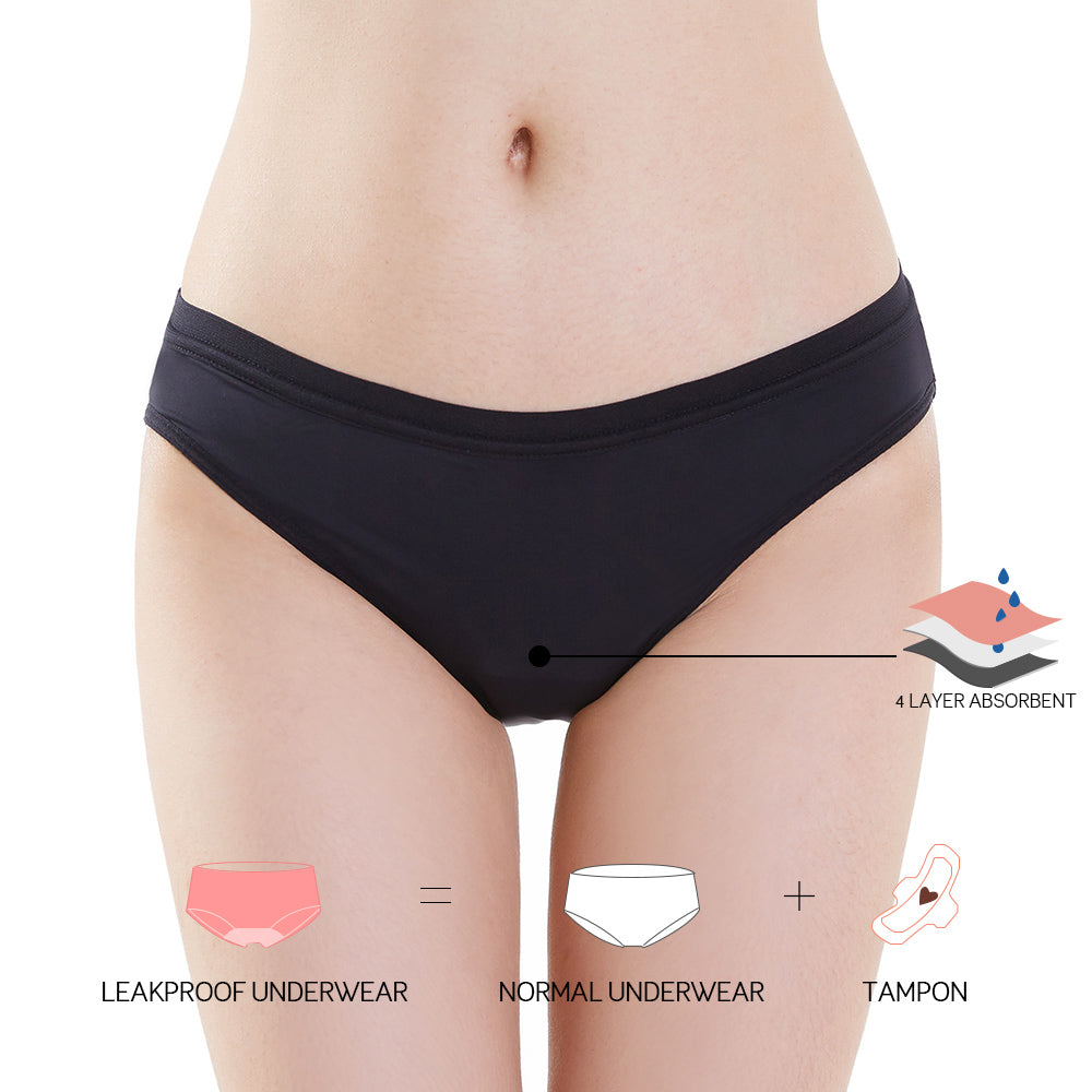 Braga Menstrual Corte Bikini - Absorción Media-BluesBlu