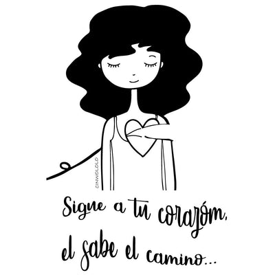 Camisteta Niña Algodón Orgánico Corazón-BluesBlu