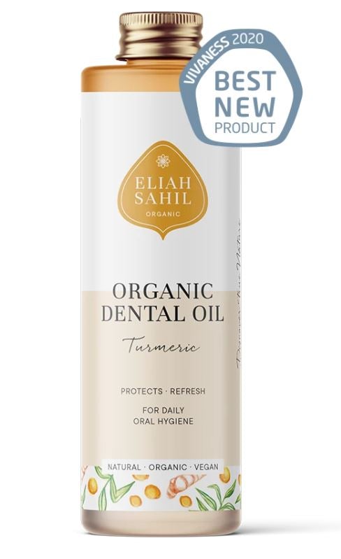 Colutorio-Aceite dental Ecológico de Cúrcuma-BluesBlu