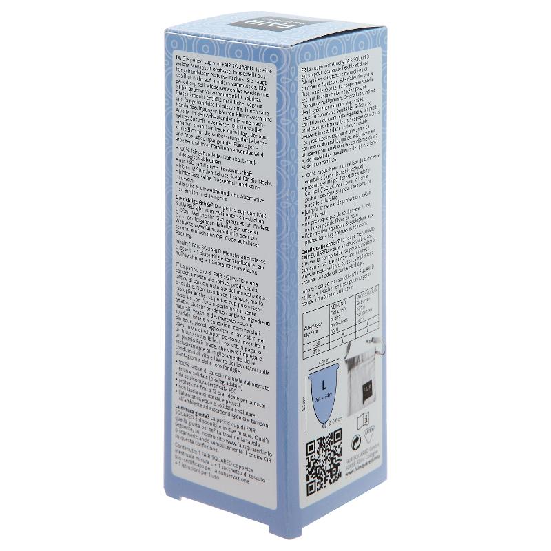 Copa Menstrual Látex Natural-BluesBlu