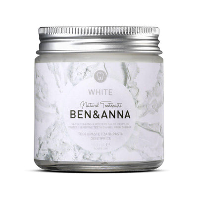 Dentífrico Natural en Crema White-BluesBlu