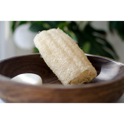 Esponja de Baño Vegetal de Luffa Suave-BluesBlu