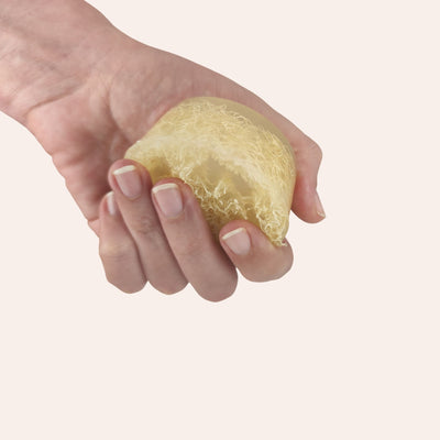 Gel de Ducha Sólido Exfoliante de Luffa - Jazmín y Bambú-BluesBlu