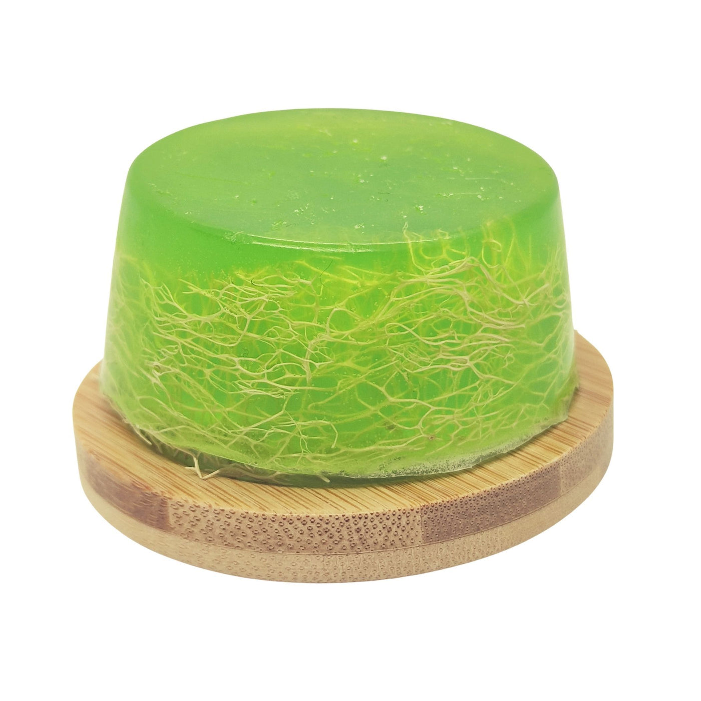 Gel de Ducha Sólido Exfoliante de Luffa - Melón Pepino-BluesBlu