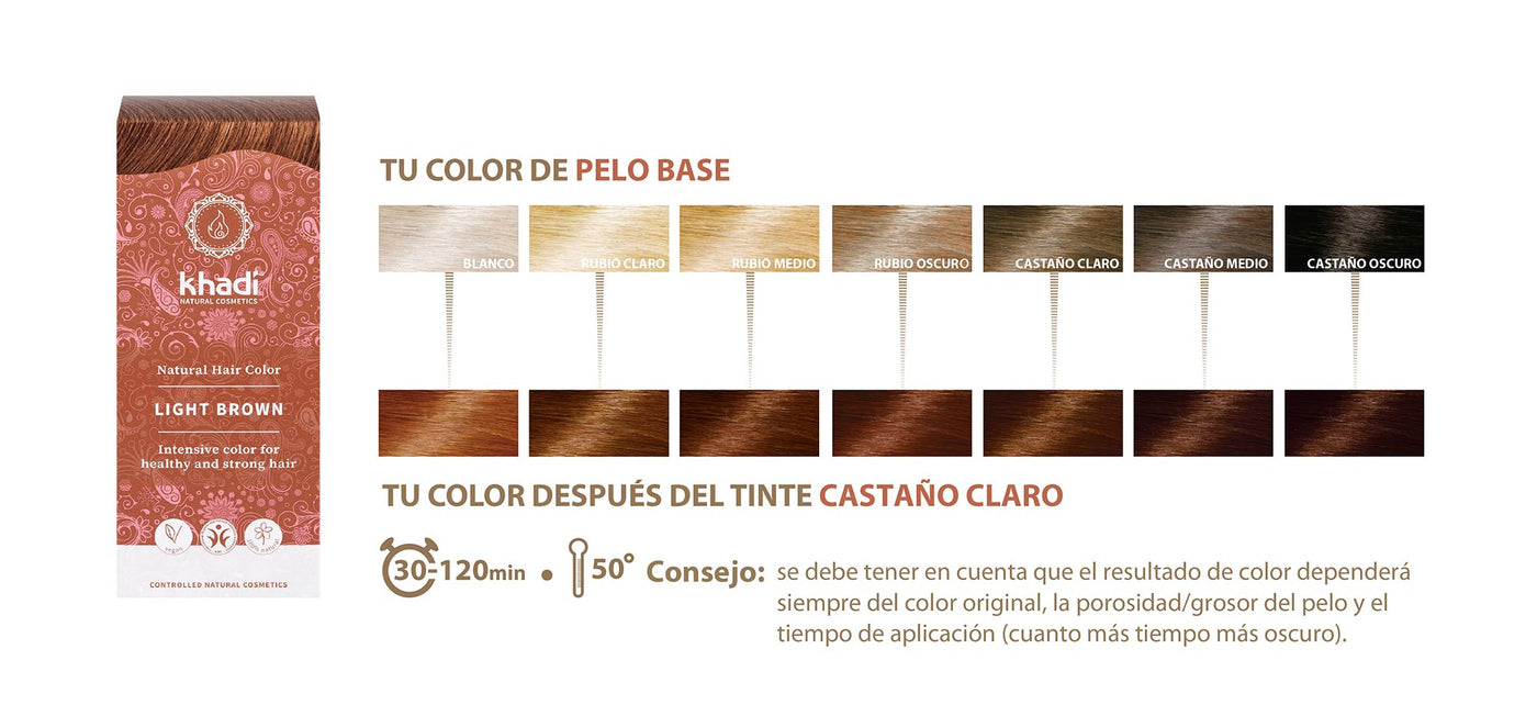 Tinte Natural Castaño Claro-BluesBlu