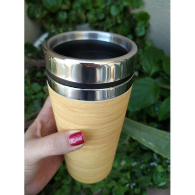 vaso térmico fibra de bambu